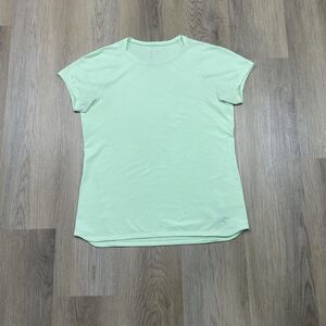 Arc'teryx Shirt Womens Medium Light Green Short Sleeve Lightweight Athletic Gym